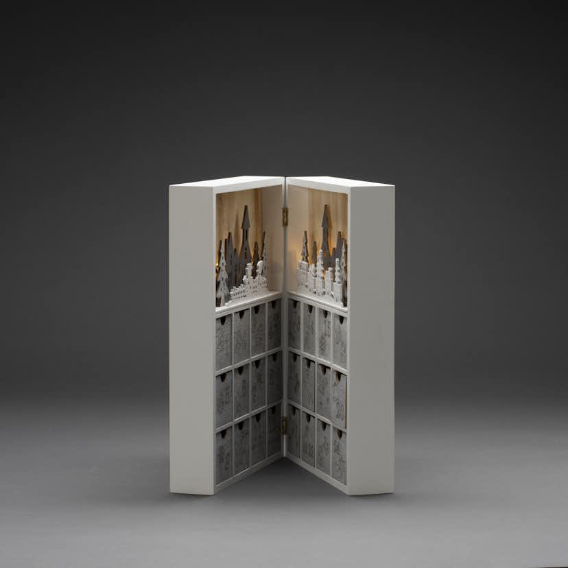 Adventskalender Gnosjö Konstsmide Motiv 8 LED