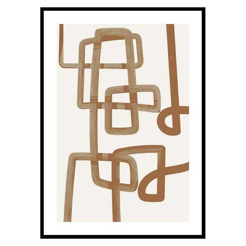 Poster Gallerix Watercolor Maze