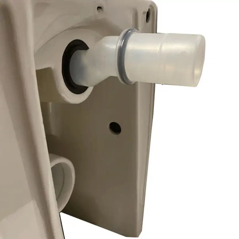 WC-anslutning Lavabo Excentriskt Rör för Ansluta BTW