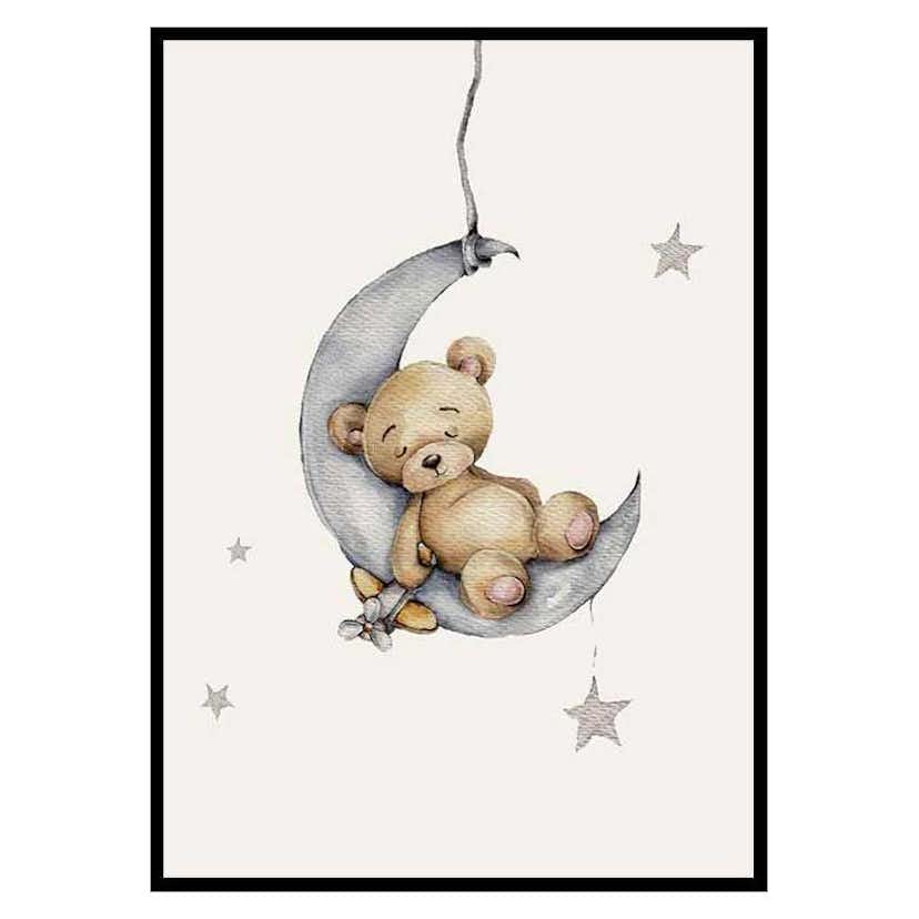 Poster Gallerix Sleeping Teddy