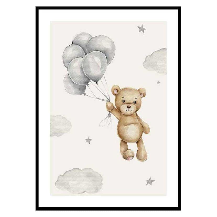 Poster Gallerix Balloons Teddy