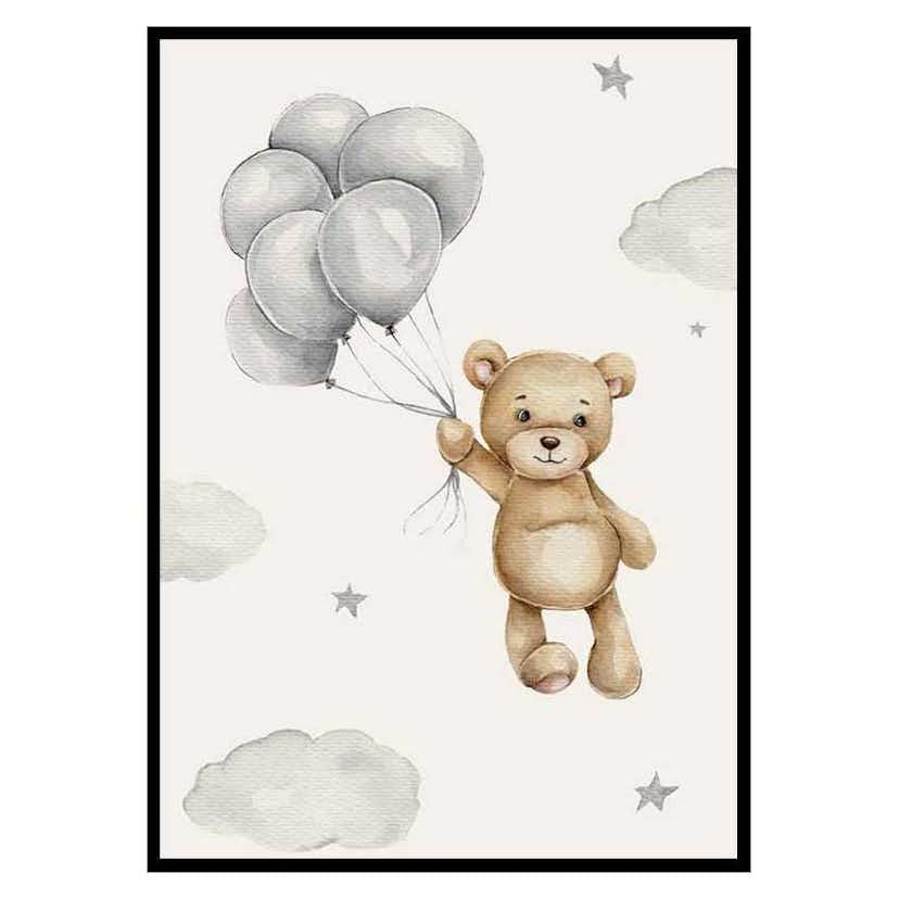 Poster Gallerix Balloons Teddy