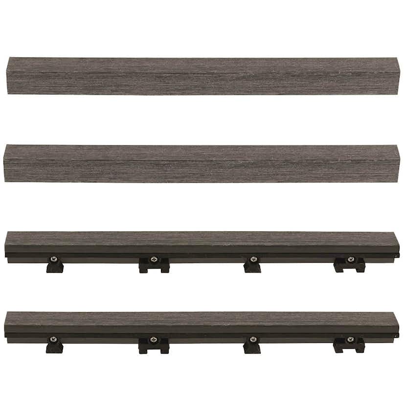 Kantlist Jabo Invändigt Hörn till Komposittrall 2-Pack