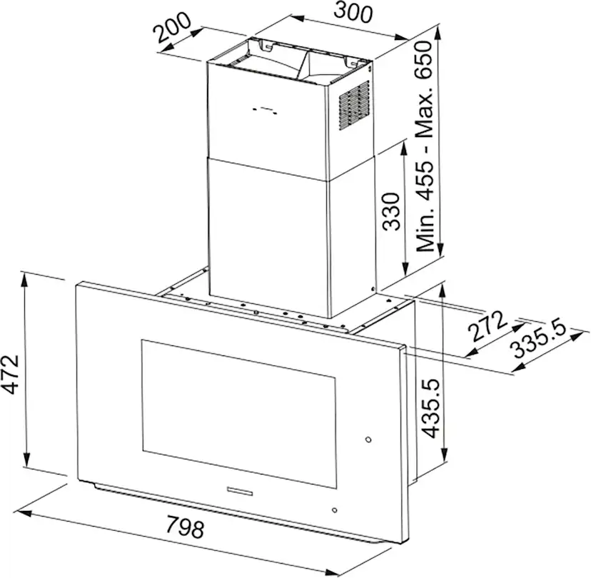 Köksfläkt Franke FKAS A80