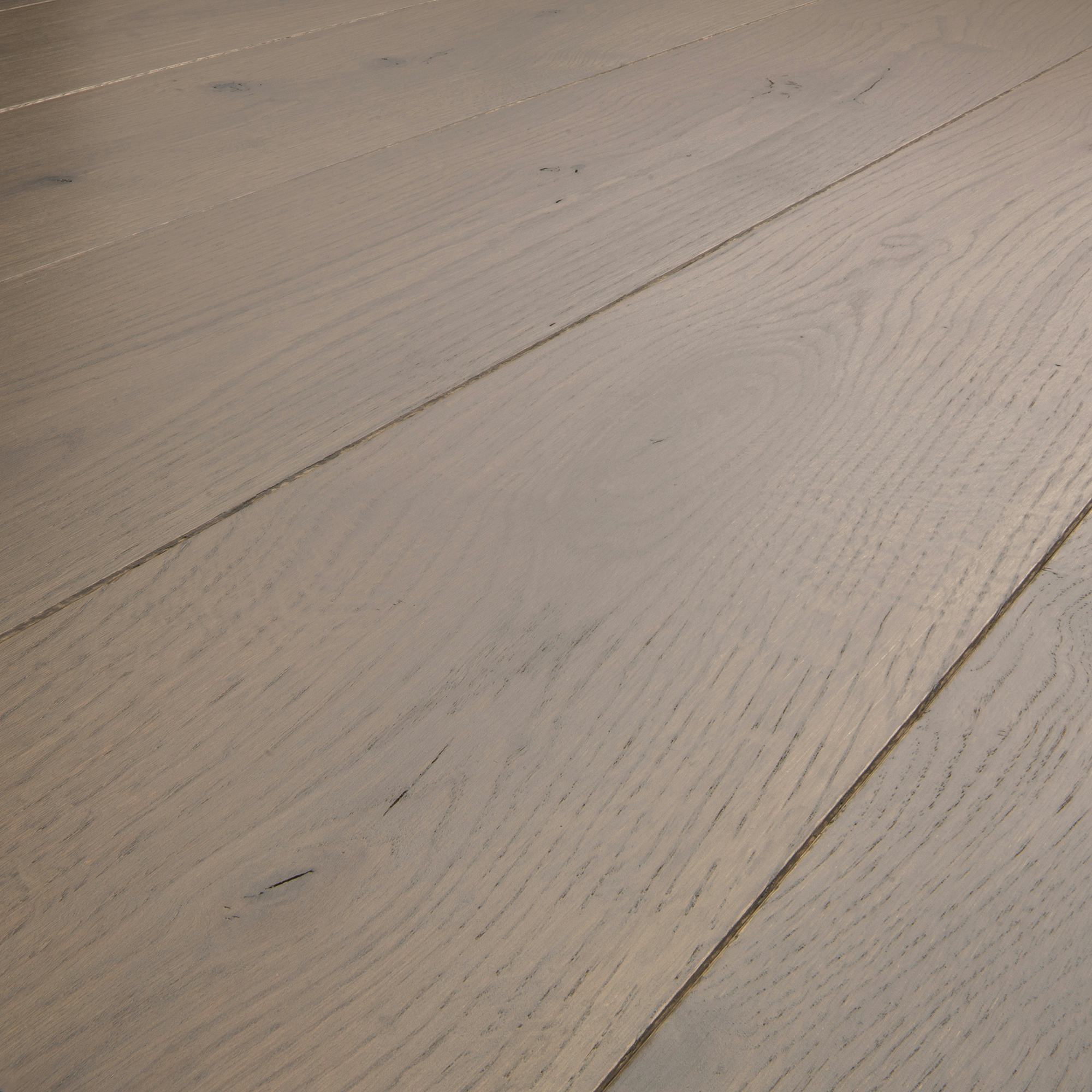 Massivt Trägolv Baseco Ek Modern Grå Rustik