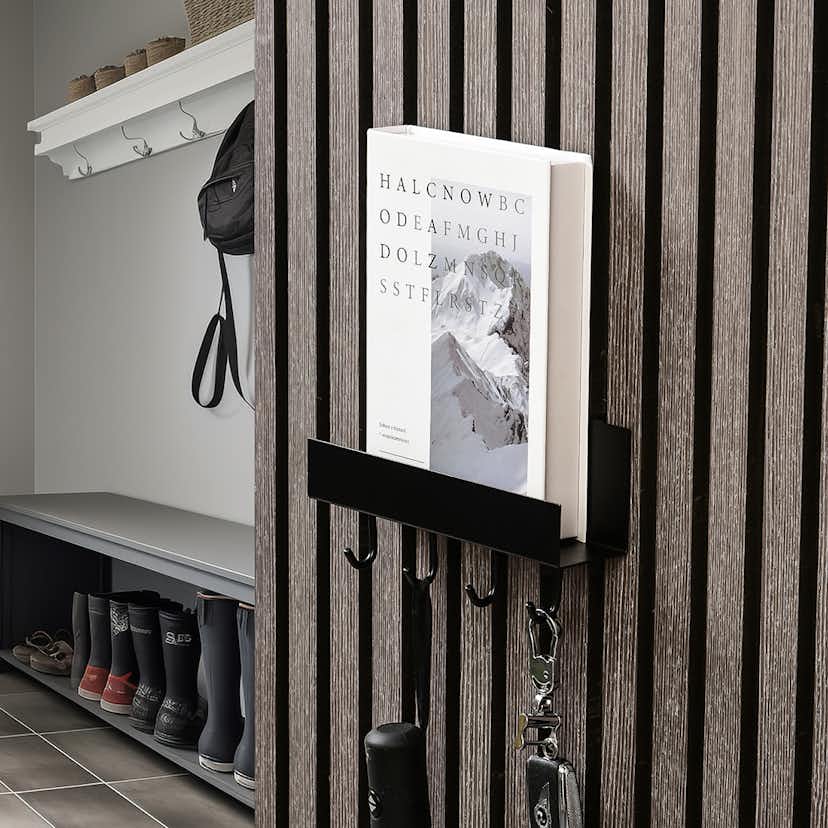 Hylla Millex Tillbehör till Akustikpanel - List 4st Krokar