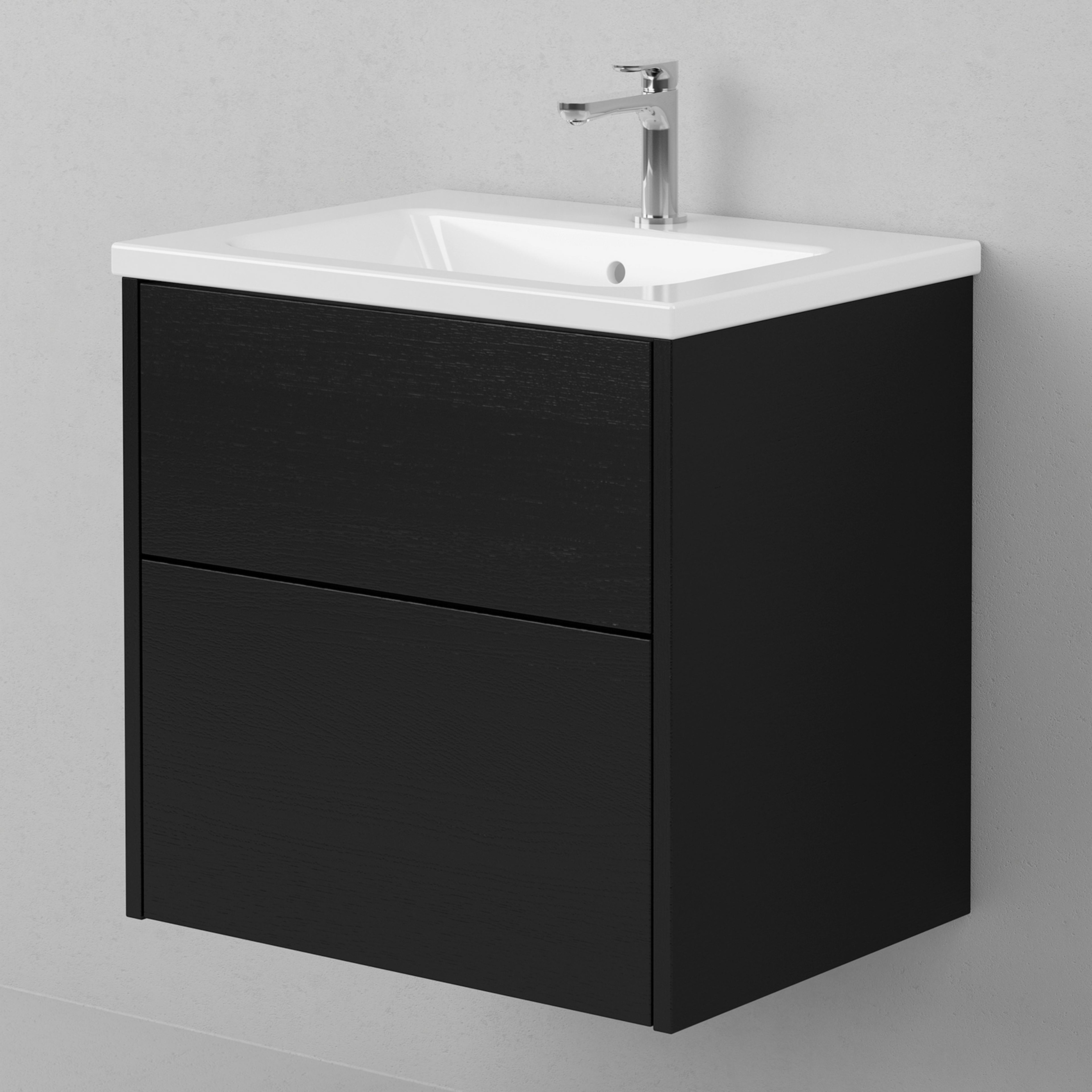 Tvättställsskåp INR Grand Solid med 2 Lådor