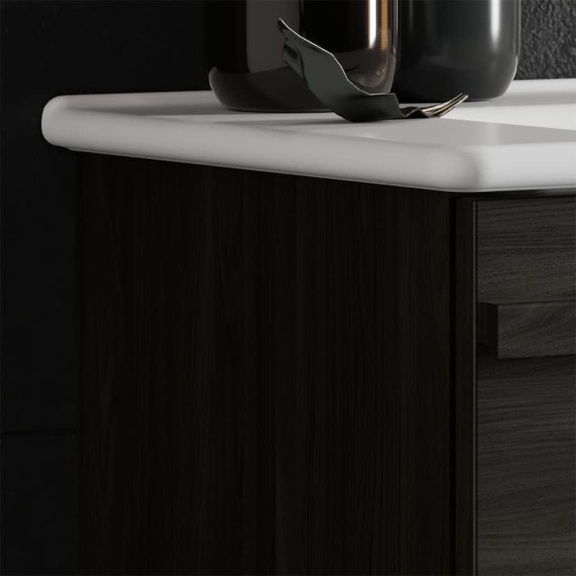 Tvättställsskåp Svedbergs Poem List 350 med 2 Lådor