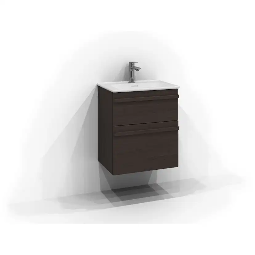 Tvättställsskåp Svedbergs Poem List 350 med 2 Lådor