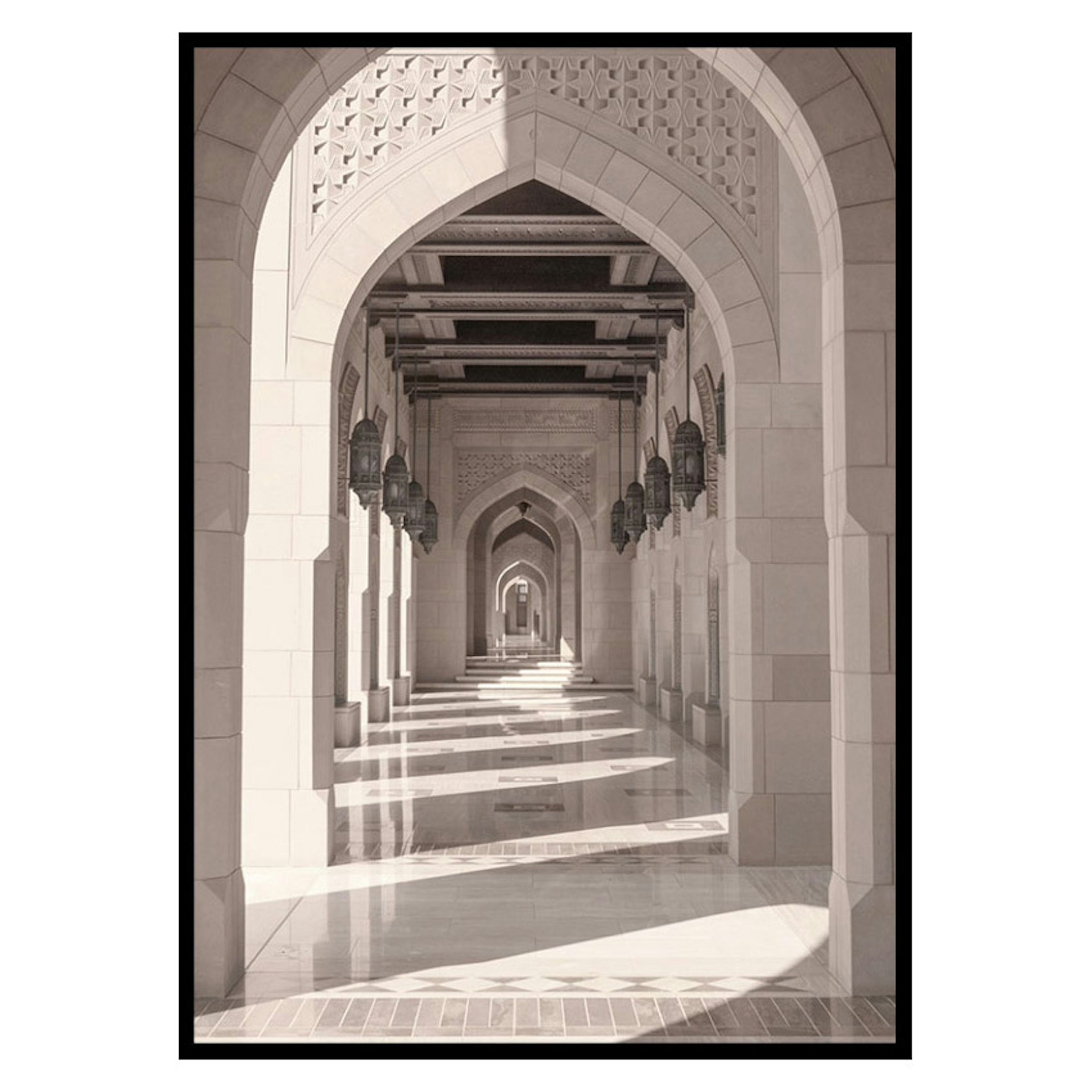 Poster Gallerix Courtyard Walkway