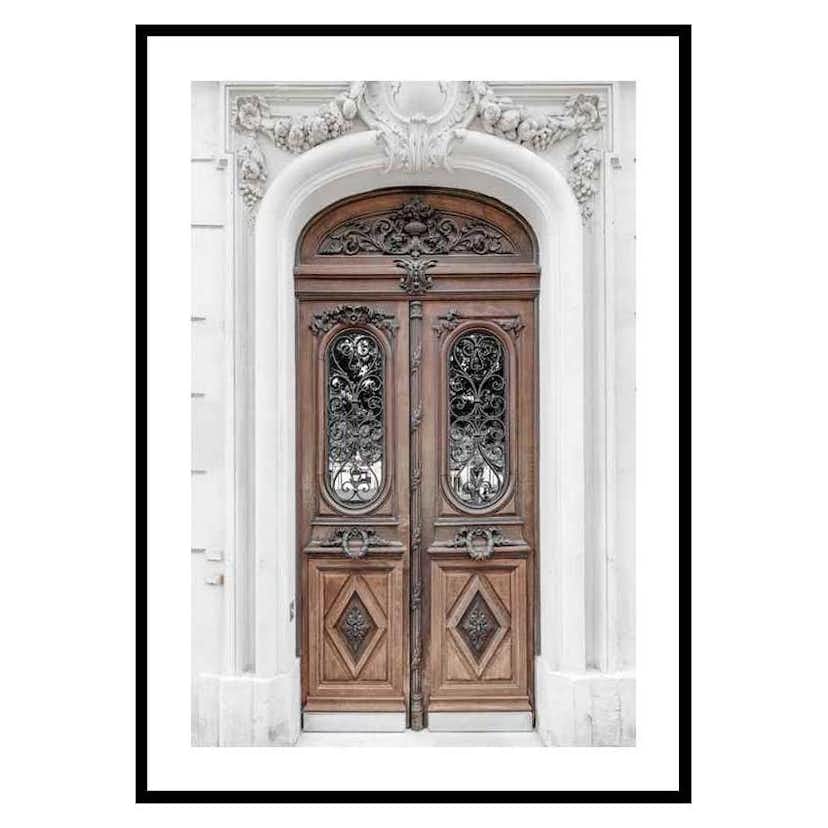 Poster Gallerix Brown Double Door