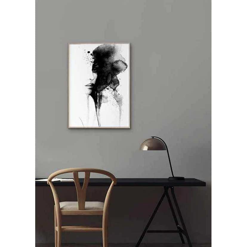 Poster Gallerix Watercolor Face No1