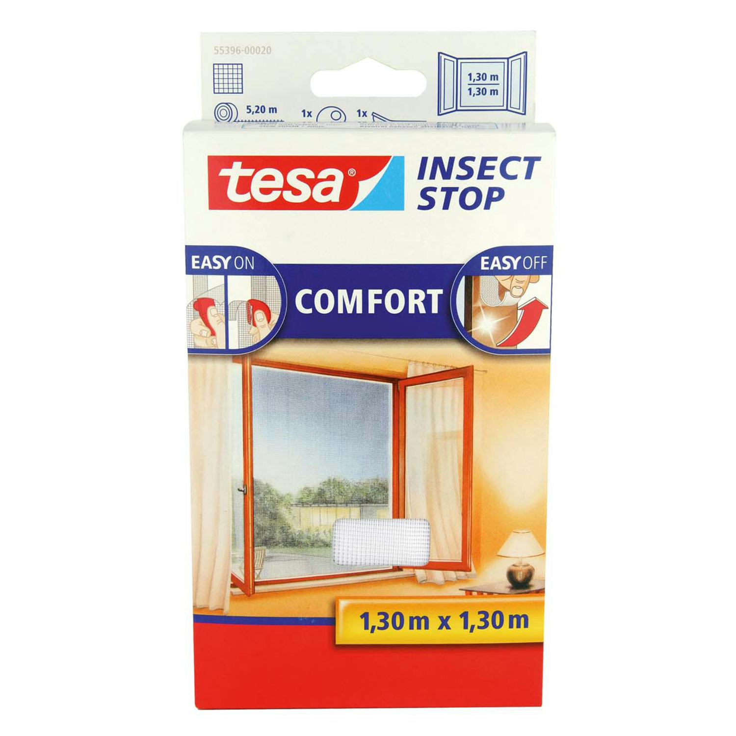 Insektsnät Tesa Inåtgående Fönster
