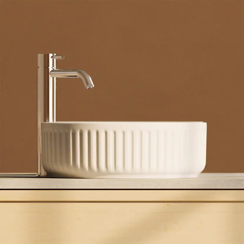 Tvättställsskåp Svedbergs Poem Ram 450 med 2 Lådor