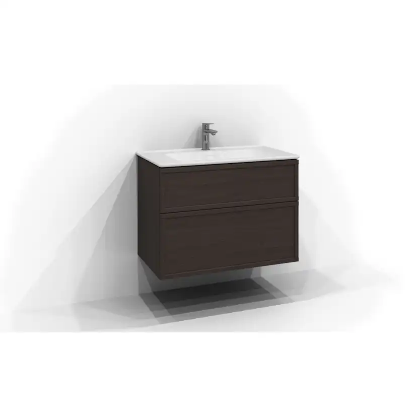 Tvättställsskåp Svedbergs Poem Ram 450 med 2 Lådor