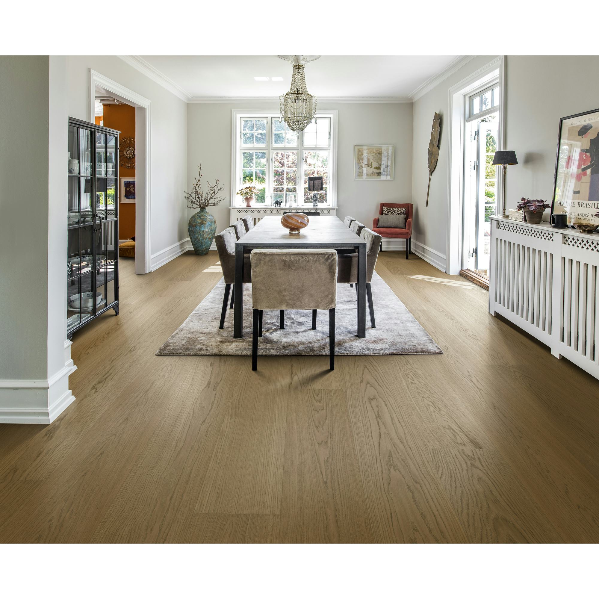 Trägolv Bjelin Härdad Ek Ekered 3.0 XXL 1-stav