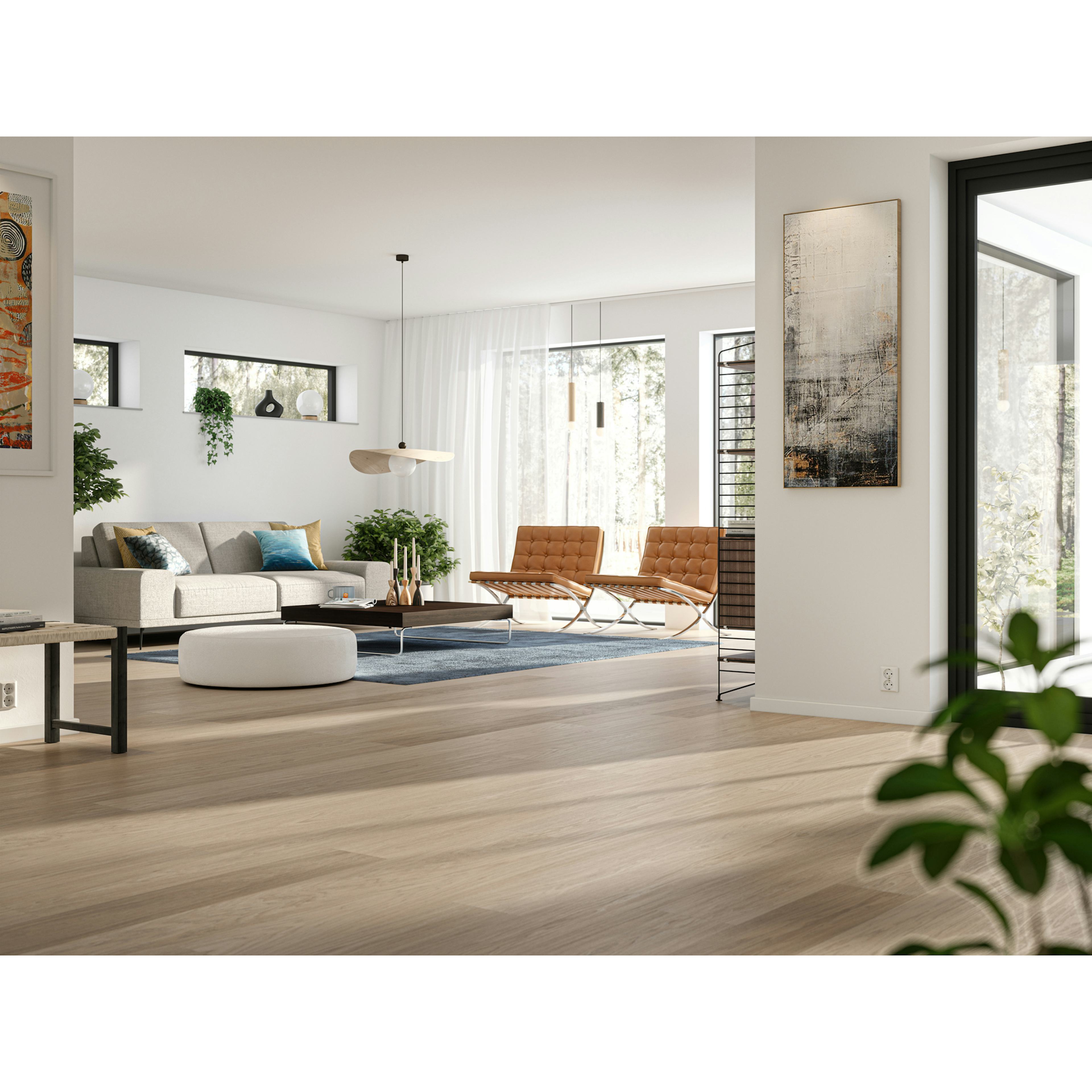 Trägolv Bjelin Härdad Ek Larvik 3.0 XL 1-stav