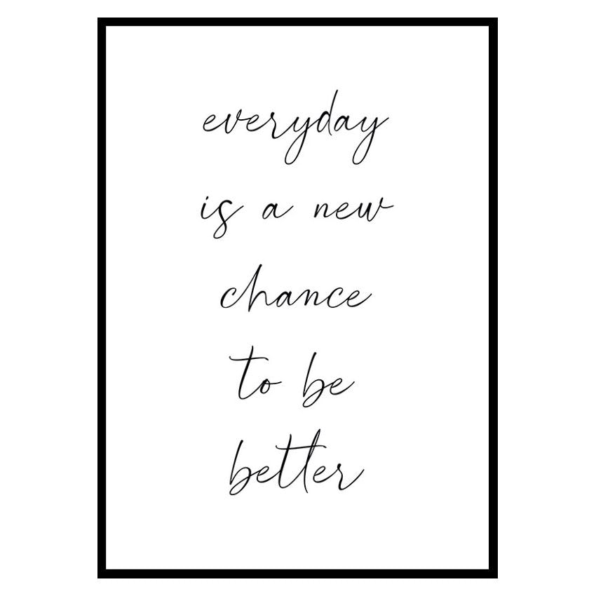 Poster Gallerix A New Chance