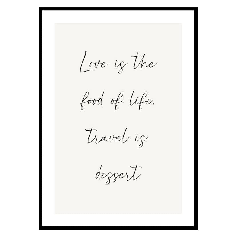 Poster Gallerix Food Of Life