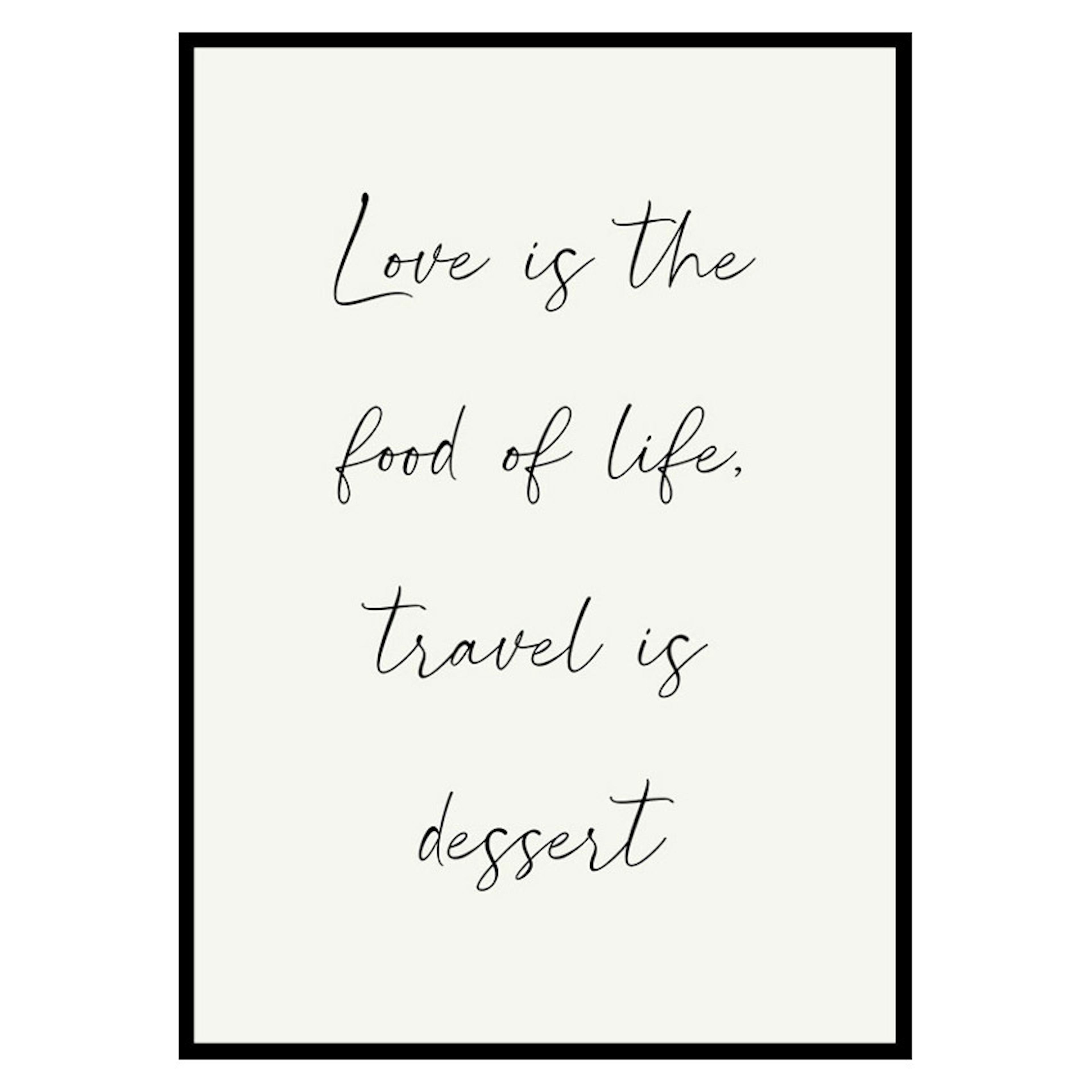 Poster Gallerix Food Of Life