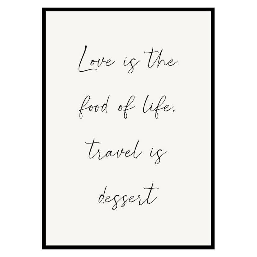 Poster Gallerix Food Of Life