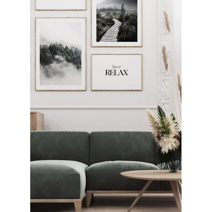 Poster Gallerix Forest In Mist