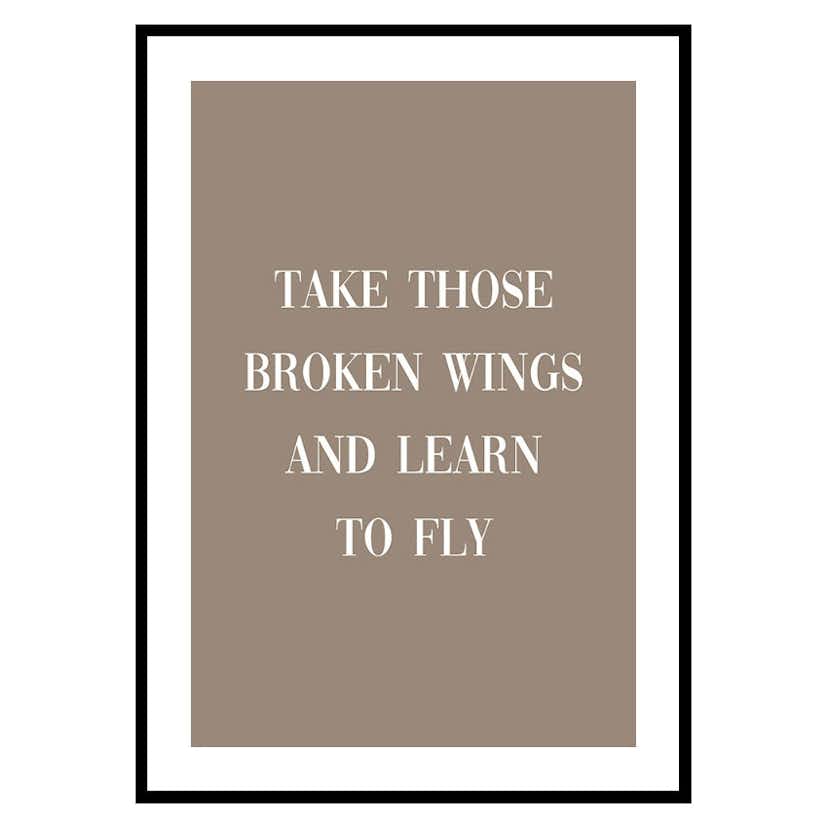 Poster Gallerix Broken Wings