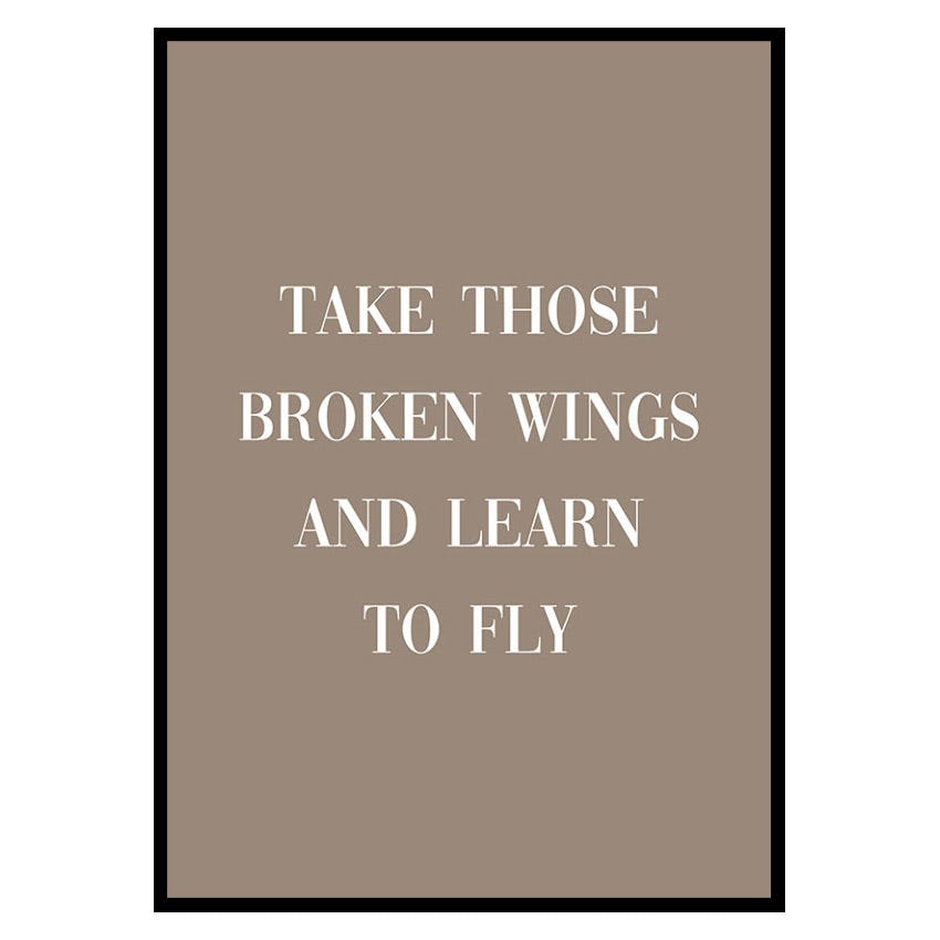 Poster Gallerix Broken Wings