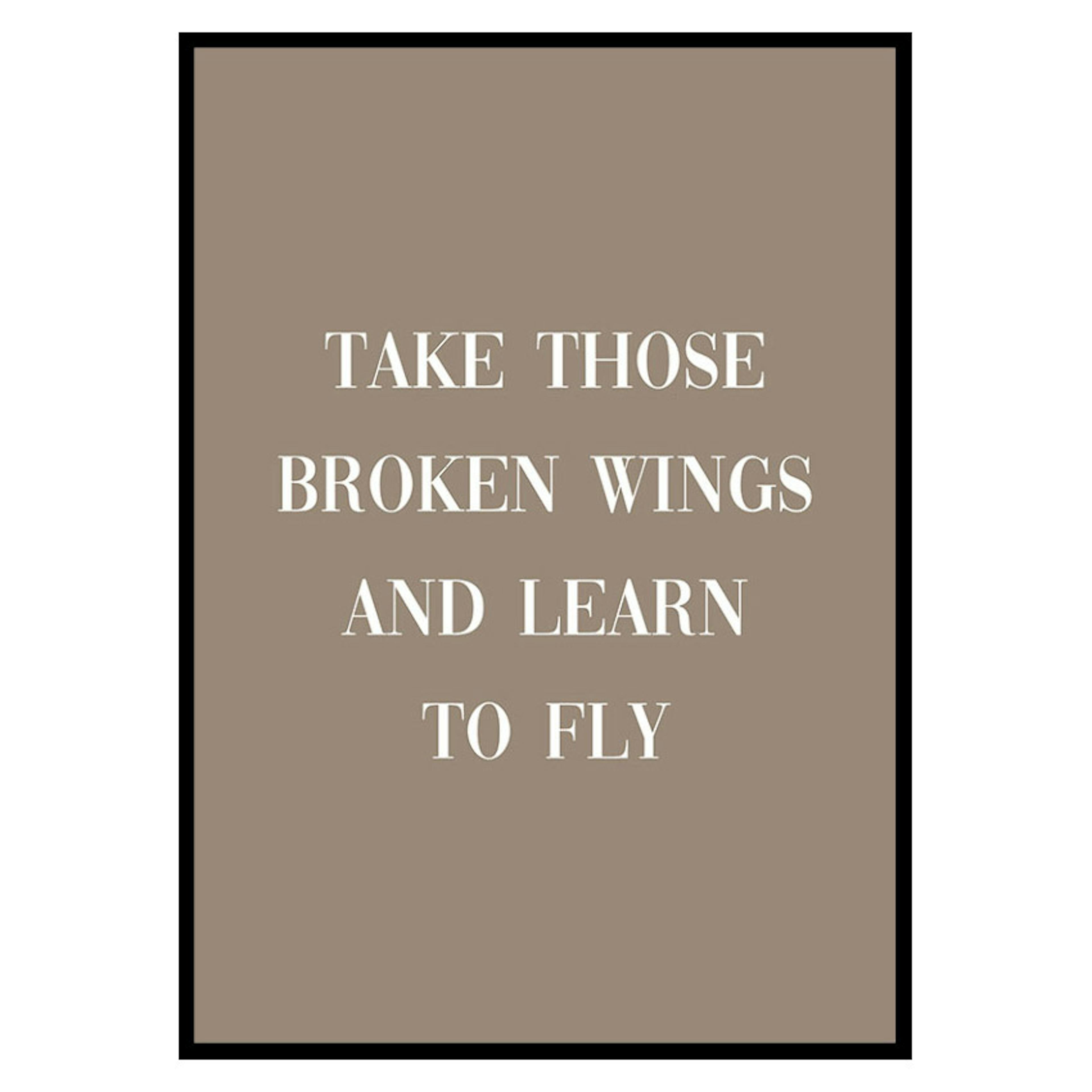 Poster Gallerix Broken Wings