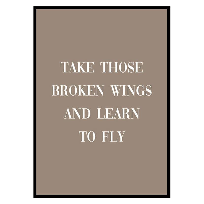 Poster Gallerix Broken Wings