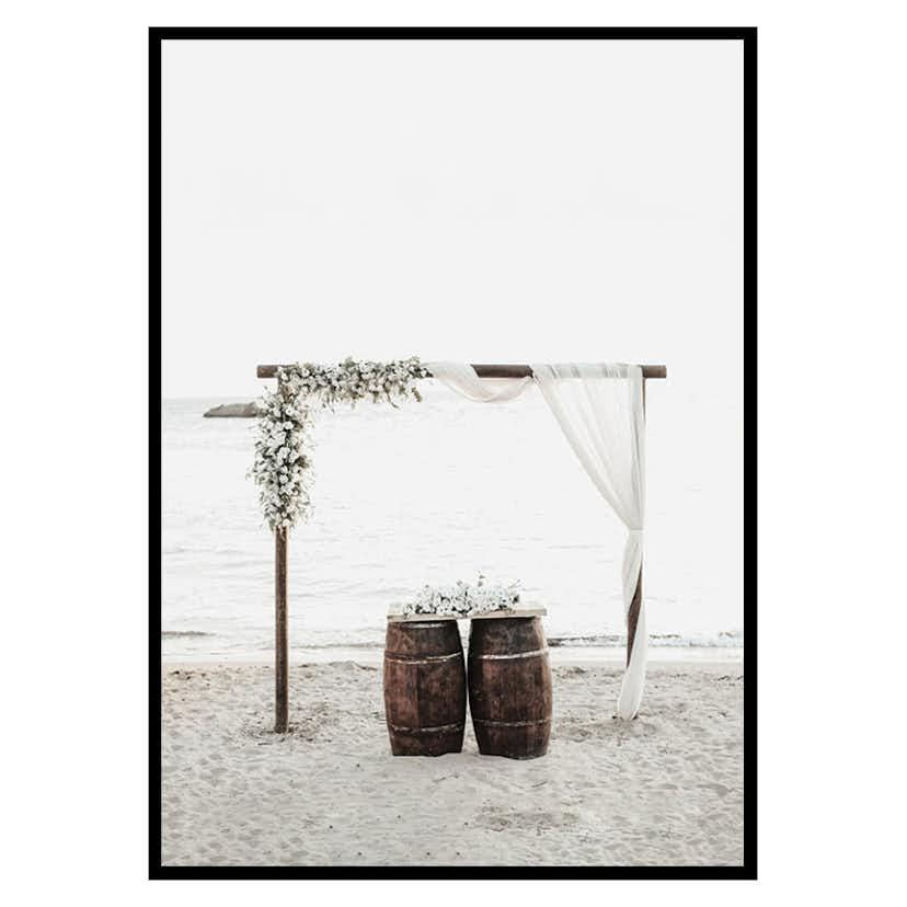 Poster Gallerix Arch On The Beach