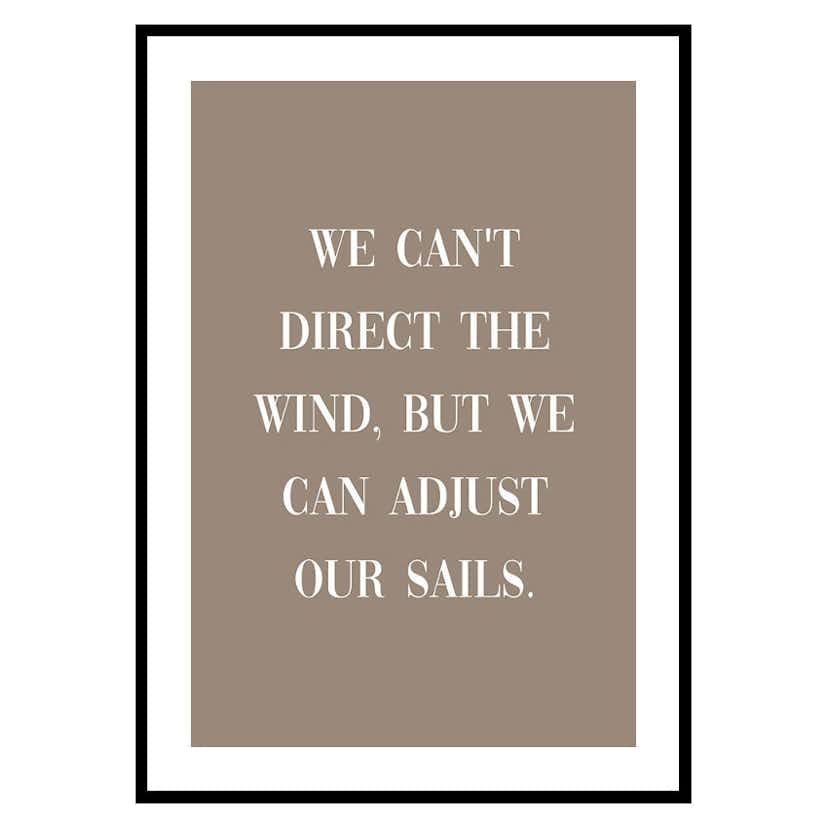 Poster Gallerix Adjust Our Sails