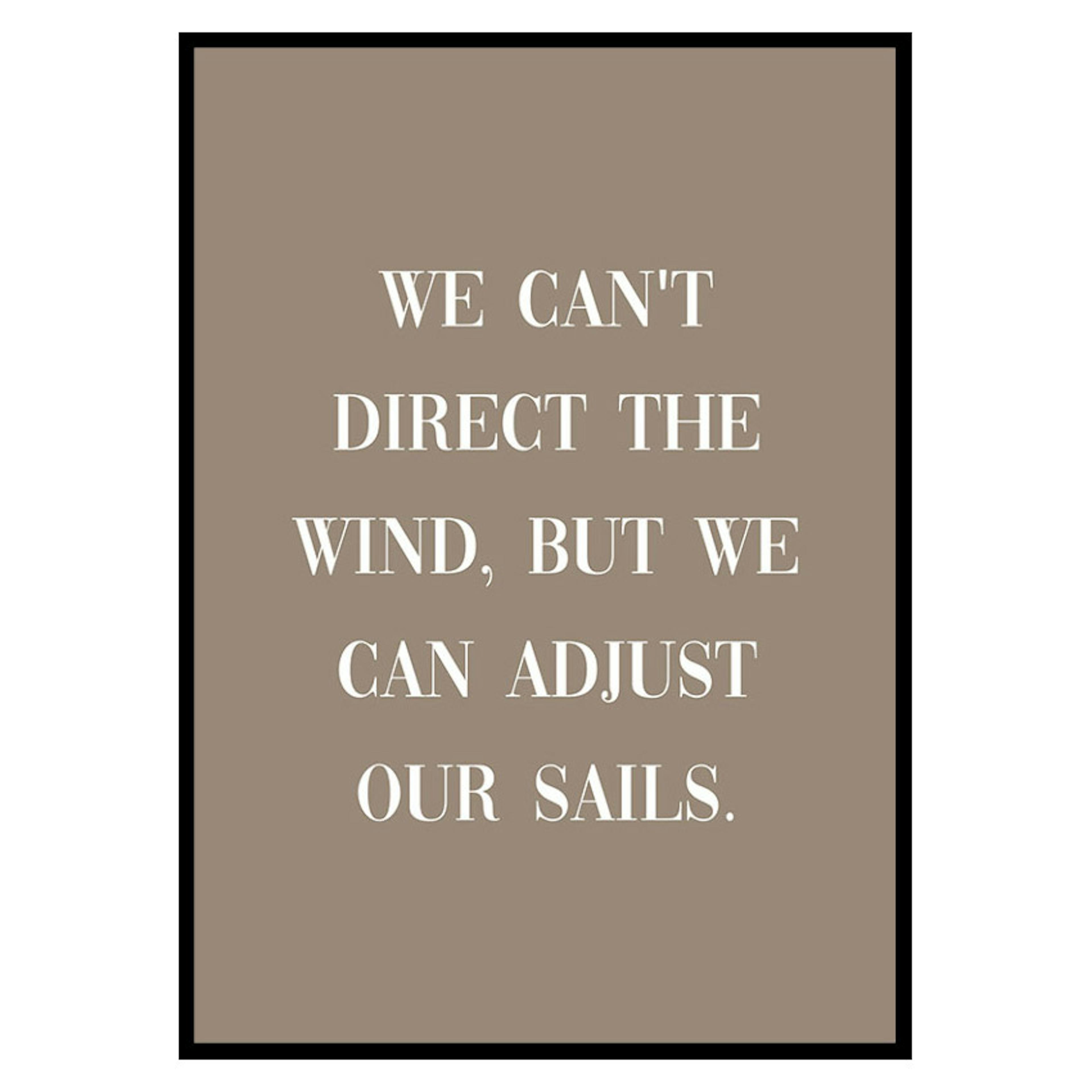 Poster Gallerix Adjust Our Sails