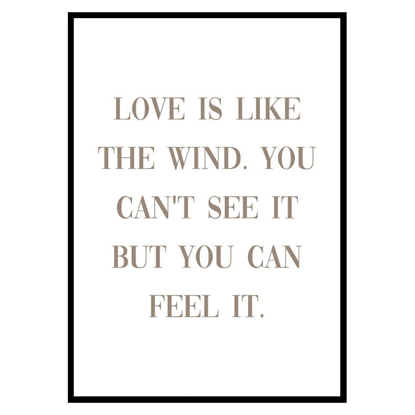 Poster Gallerix Like The Wind