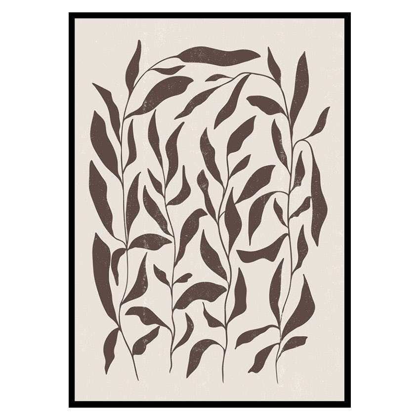 Poster Gallerix Abstract Botanical No1