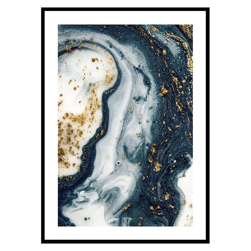 Poster Gallerix Fluid Art No1