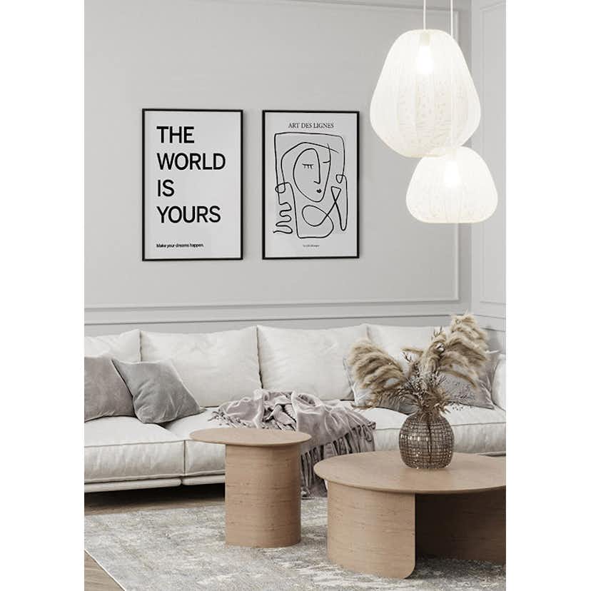 Poster Gallerix World Is Yours