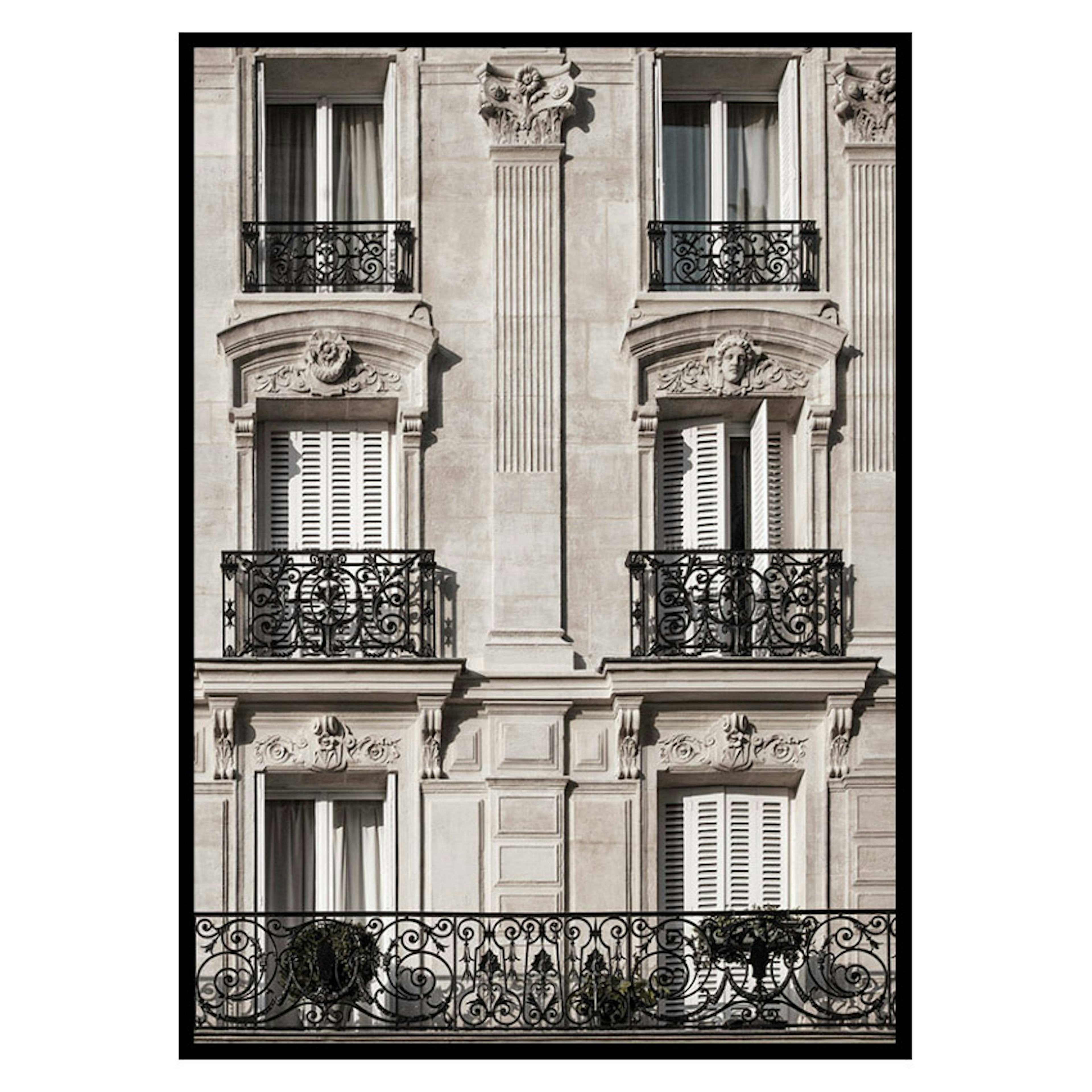 Poster Gallerix Parisian Building Facade