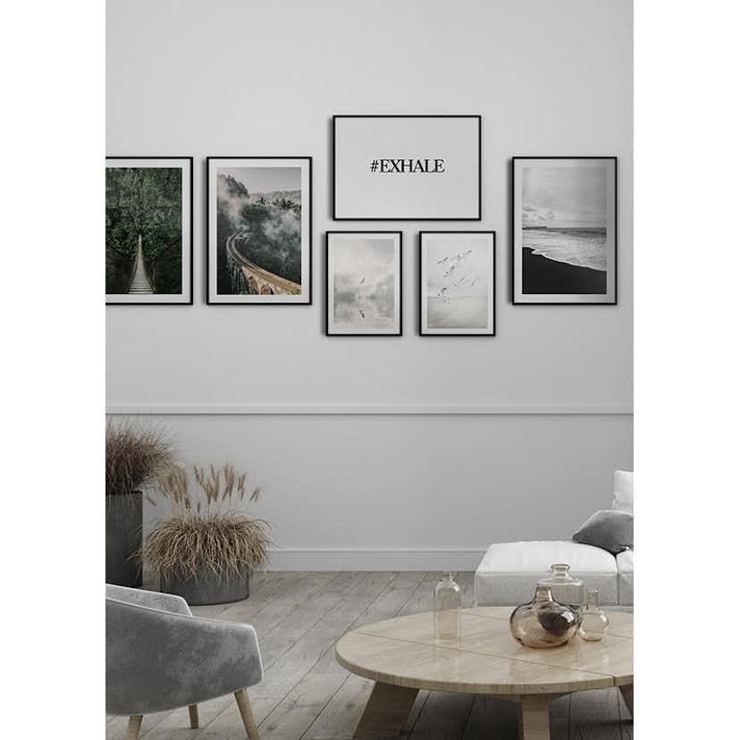 Poster Gallerix Hash Exhale