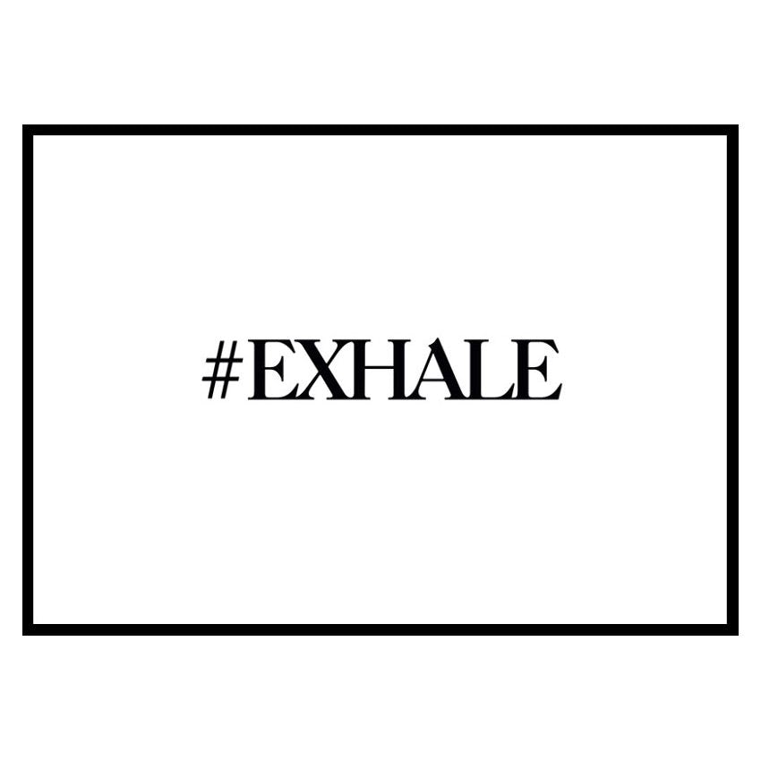 Poster Gallerix Hash Exhale