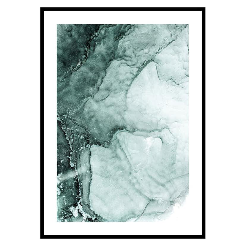 Poster Gallerix Fluid Art No2