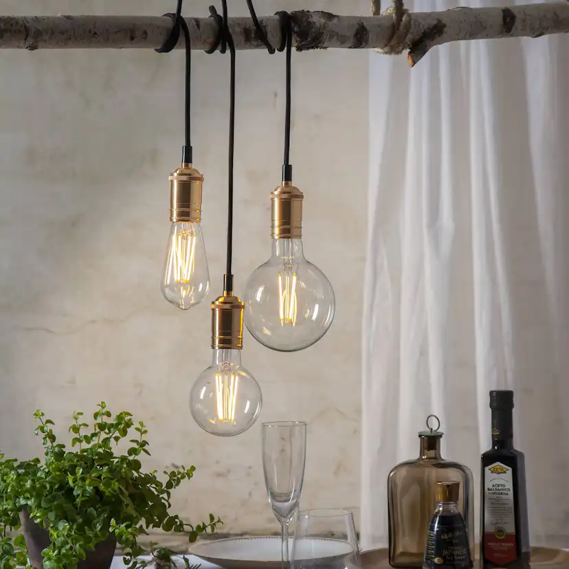 LED-lampa Star Trading E27 G125 Soft Glow 3-step Memory Dimbar 6,5W