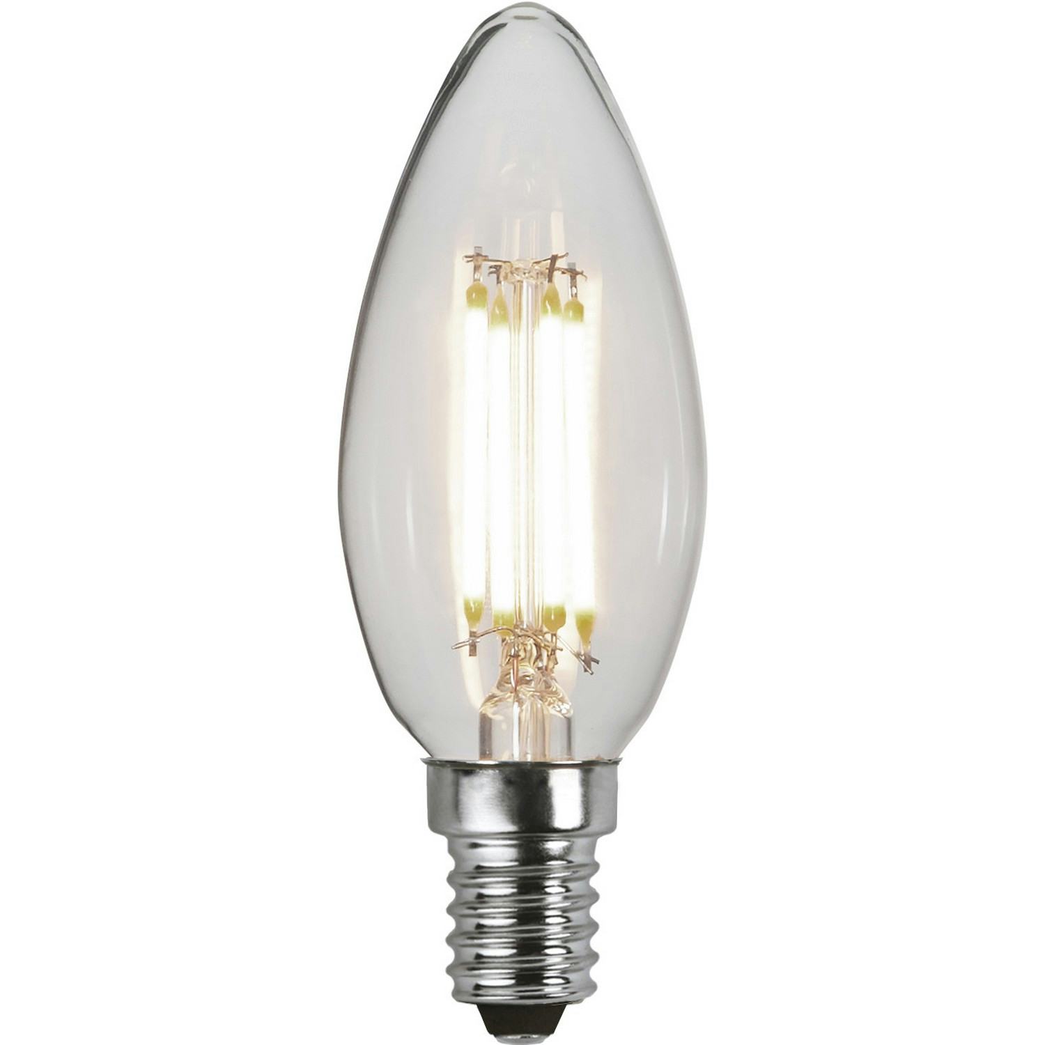 LED-lampa Star Trading E14 C35 Clear 3-step memory
