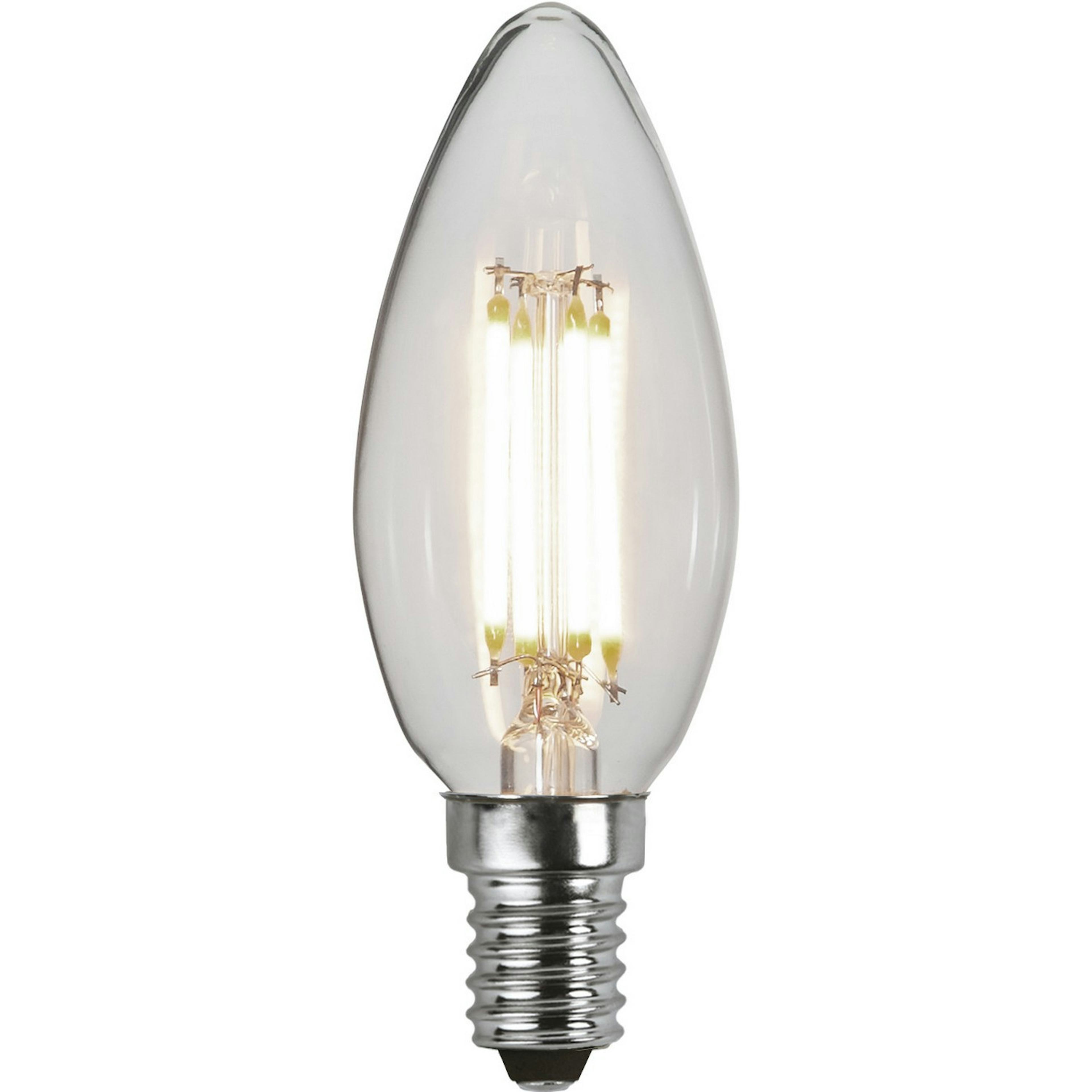 LED-lampa Star Trading E14 C35 Clear 3-step memory