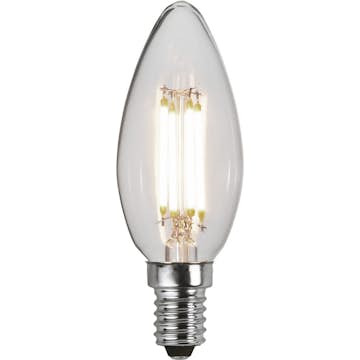 LED-lampa Star Trading E14 C35 Clear 3-step memory