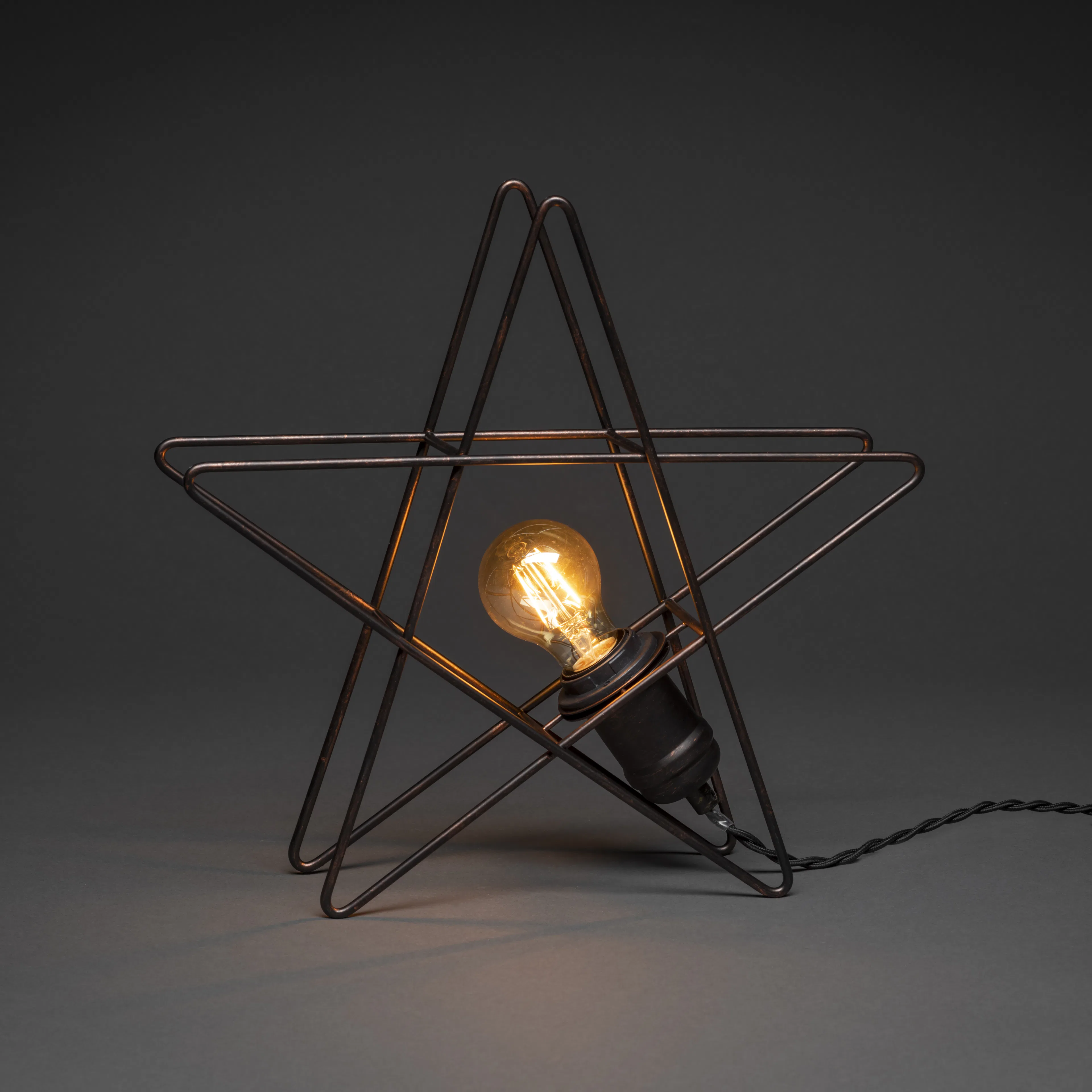 Adventsstjärna Gnosjö Konstsmide Stående 35 cm Metall