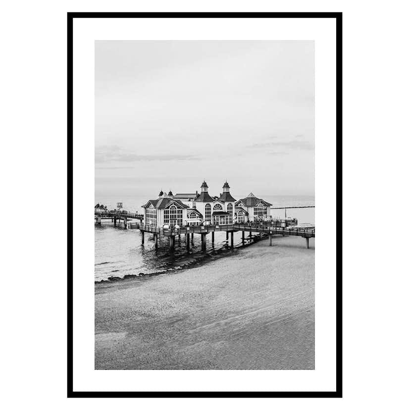 Poster Gallerix Pier At Sunrise