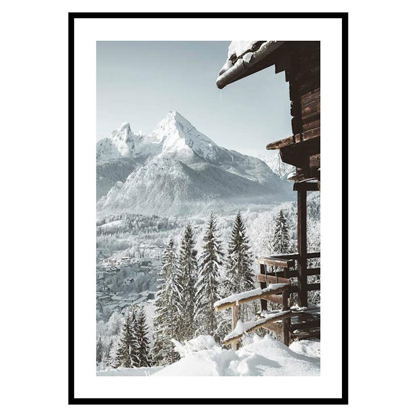Poster Gallerix Cabin In The Alps