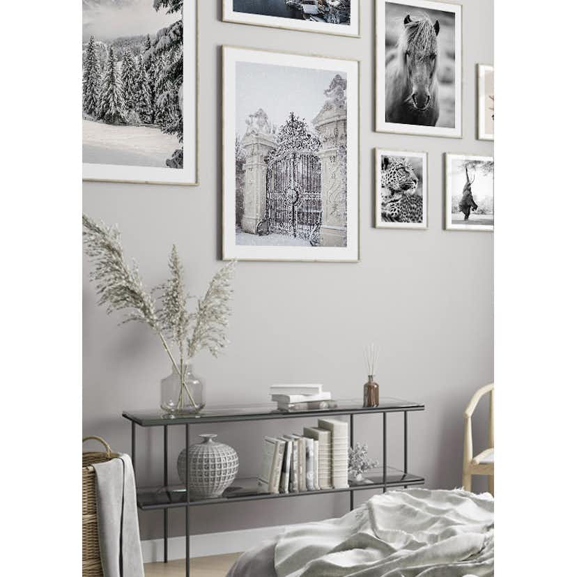 Poster Gallerix Snowy Gate