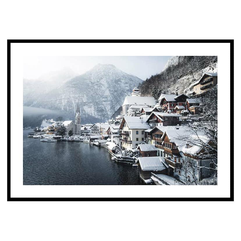 Poster Gallerix Hallstatt In Winter